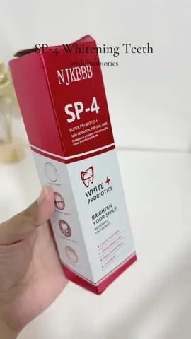 sp-4 whitening toothpaste with probiotics #toothpaste #whiteningtoothpaste #sp4toothpaste #trendingnow 