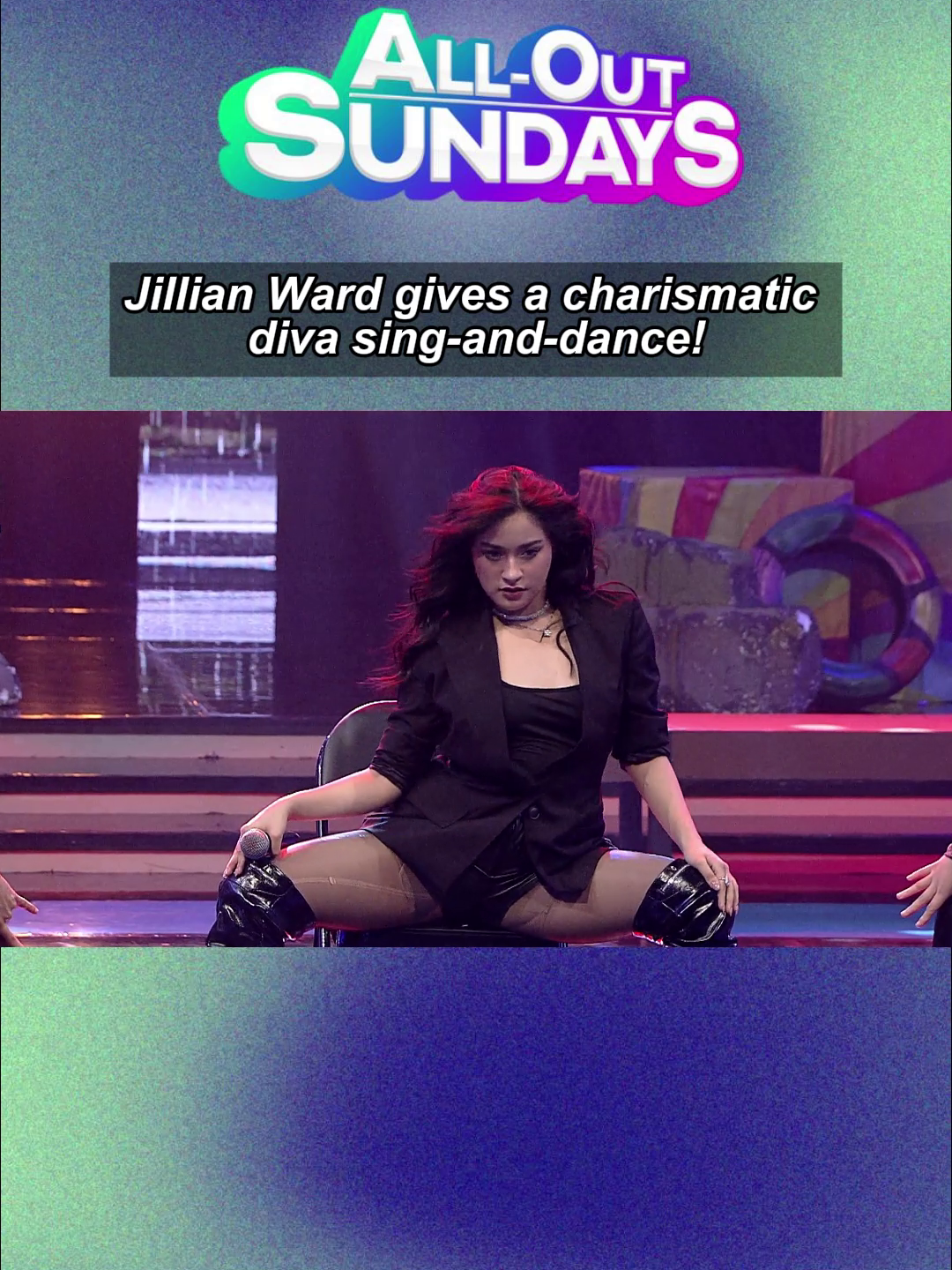 Jillian Ward gives a charismatic diva sing-and-dance! #fyp #alloutsundays #alloutsundaystiktok #aos #jillianward #beyonce #beyoncechallenge