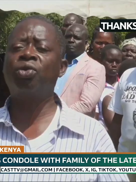 Albert Ojwang's father thanks President Ruto for calling to pass his condolences after the police murdered his son.