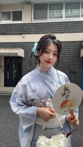 Yukata mùa hè . Cô gái thật đáng yêu . #kimonorental #momokokimonorental #kimono #momoko #tokyo #asakusa #monta #thuedo #dulichnhatban #for 