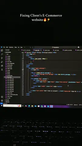 E-Commerce website backend🔥🔱 Beauty of coding  #fyp #foryoupage #viralvideo #coding #trending #keepsupporting #asmr #programming #webdevelopment #softwareengineer 