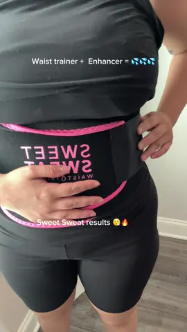 Home workout? Still dripping. Sweet Sweat + Waist trainer = results without a gym pass 🔥 #HomeWorkout #sweetsweat #SweatEnhancer #WaistTrainer #Fitness #SweatChallenge  #creatorsearchinsights 