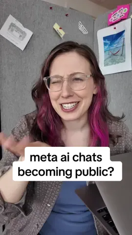 Full article: “The Meta AI App Lets You ‘Discover’ People’s Bizarrely Personal Chats” - Wired #metaai #ai 
