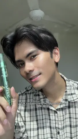 Pen hijau penyelamat 🫶🏻 #3xacidintensiveacnespot #skintificacnespot 