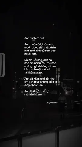 Nhớ emm.. #tinhyeu #tamtrang #suyymottchut #viral 