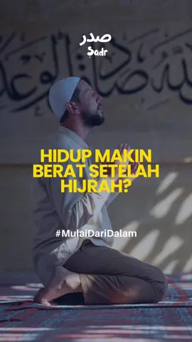 Jangan Hijrah karena takut Neraka, tapi Hijrahlah karena rindu dan cinta.  #sadrjiwa #hijrah #islamicreminder #tasawuf #karenaallah #islamicspirituality 