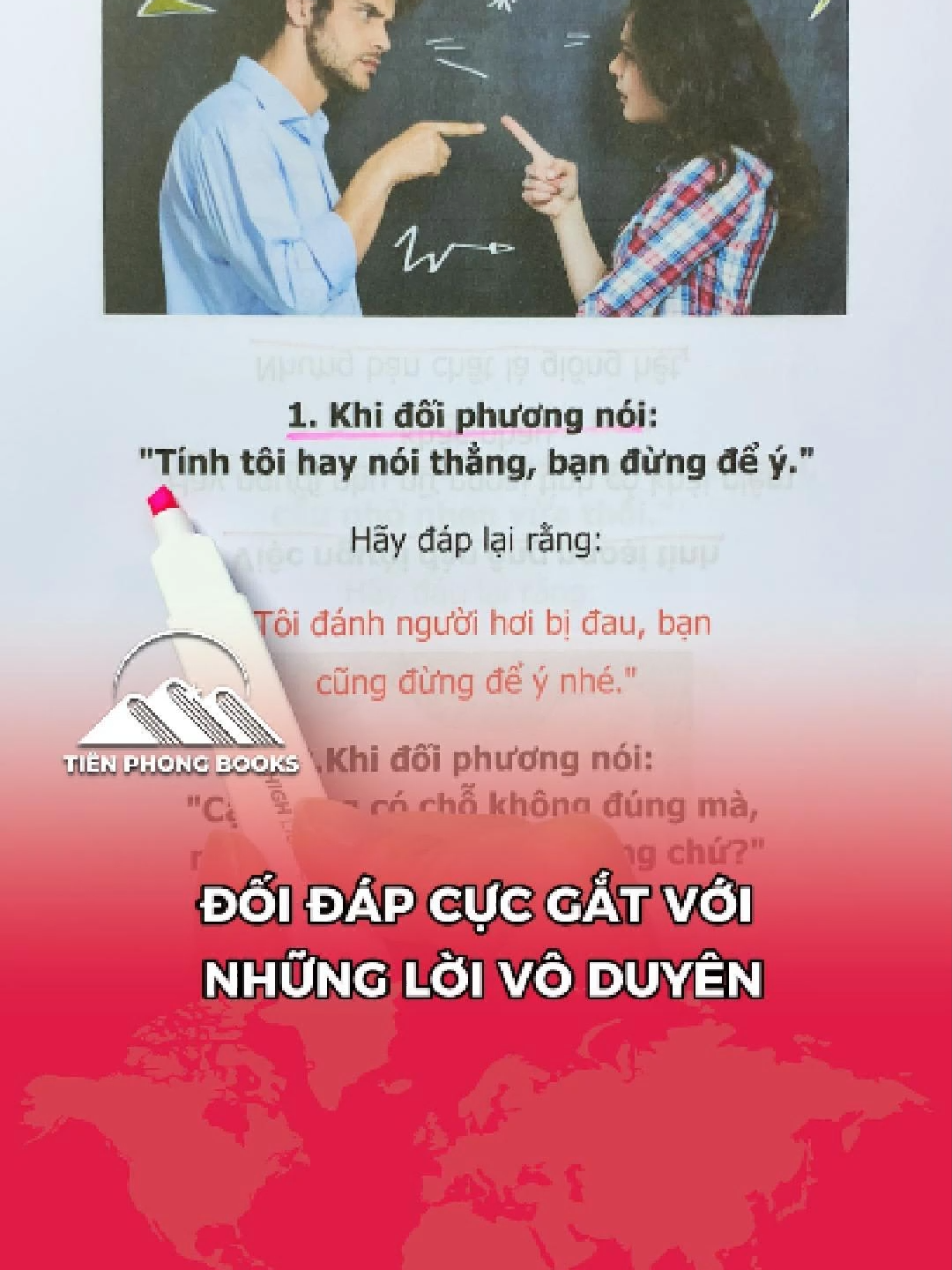 Nghệ thuật đối đáp với người vô duyên #tienphongbooks #dacnhantam #kheoannoisecoduoccathienha #sachhay