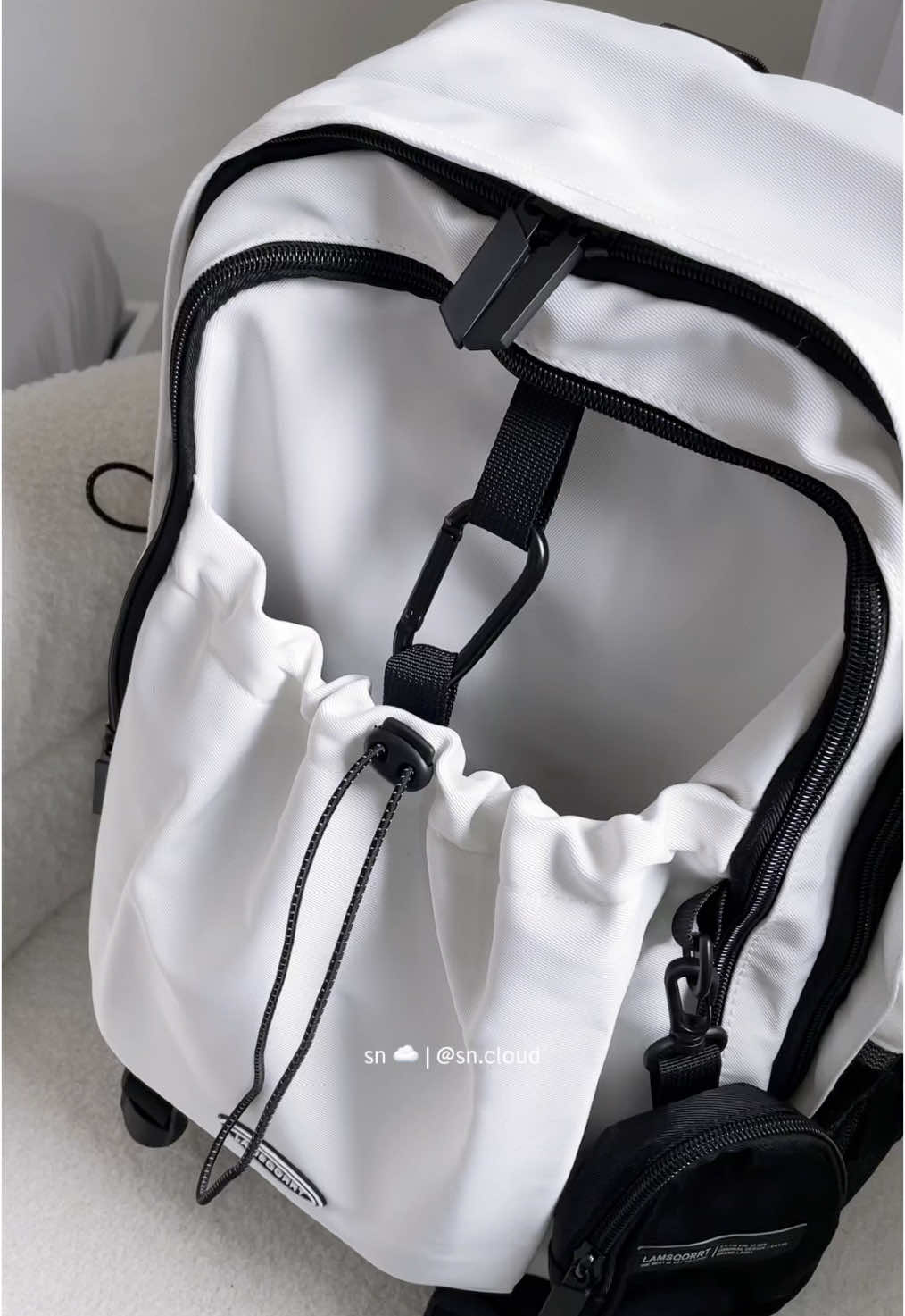 new school bag #koreanbackpack #schoolbag #bagformen #collegebag #laptopbag #fyp 