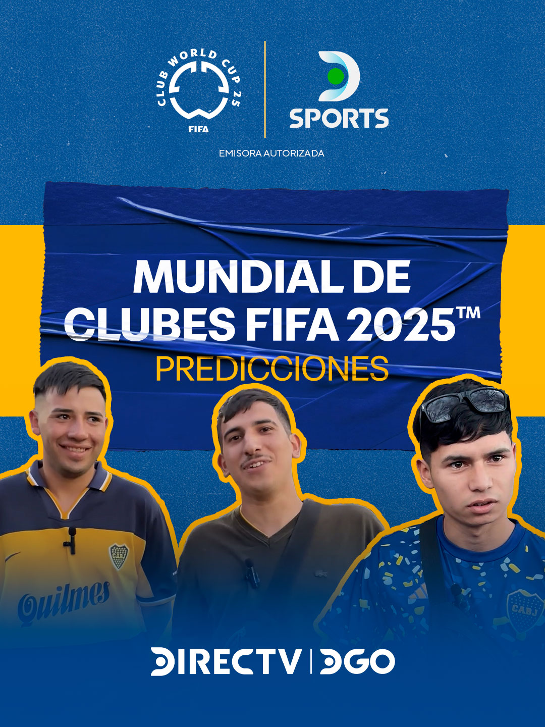 🔥 ¿CÓMO LE IRÁ A BOCA EN EL MUNDIAL DE CLUBES FIFA 2025? 🏆⚽ 😉 Esto dicen los hinchas. 📺 No te pierdas los 63 partidos del #MundialDeClubesEnDSPORTS Contrata DGO: directvgo.com