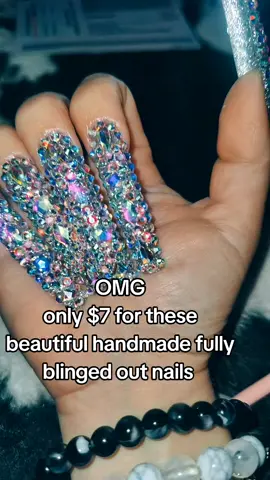 #creatorsearchinsights #nails #blingnails #handmadenails #pressonnails #pressons #xlnails 