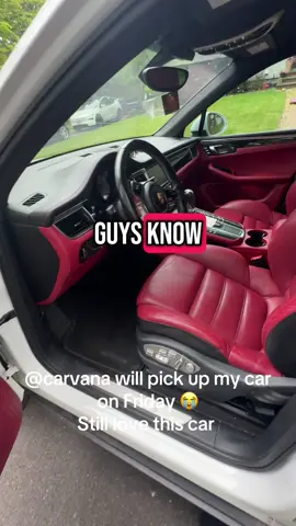 Bye bye Porsche macan model s @Carvana will pick it up Friday!  I will let all of you know how the experience goes  #porshe #carvana #forsale #carcleaning #carvana #macan #interior #fpy #creatorsearchinsights 