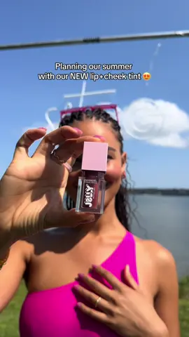 🙋 Who else wants to be on yachts everyday with our NEW Jelly Water Tint!!! 😆🛥️  Shop all 6 shades exclusively at @Ulta Beauty! 🛍️  #JellyWaterTint #Ultabeauty #Ultamusthaves #liptint