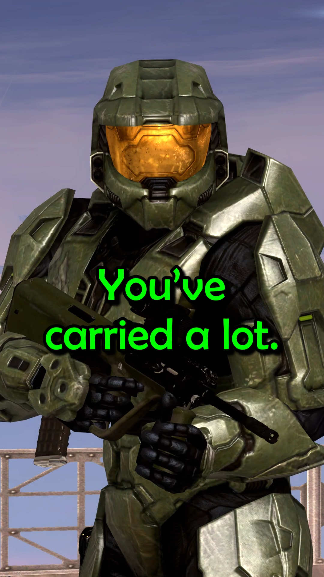 Master Chief Needs You To Keep Going. I made this in honor of mens mental health awareness month. #Halo #masterchief #mensmentalhealth 