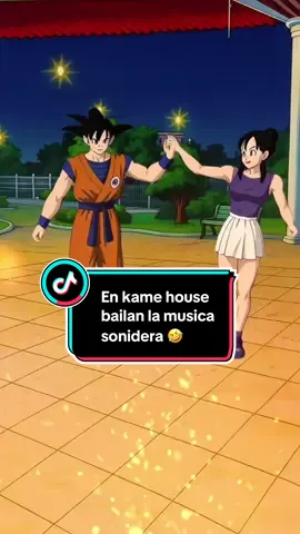 Dragon Ball z bailan en kame house baila la musica Sonidera #cumbion #cumbiawepa #musicasonidera #sonidopirata 