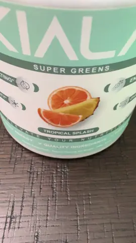 #kiala #kialagreens #supergreens #tropicalsplash Kiala Super Greens is my secret weapon for feeling good from the inside out! One scoop and I’m ready to go.   It mixes easily with water (and actually tastes good!) so you can sip and go. Perfect for busy mornings, mid-day slumps, or your daily routine. Feel good. Look good. Stay consistent.  #KialaGreens #SuperGreens #DailyGreens #GreensThatTasteGood 