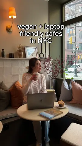 These are a few of my favorite vegan-friendly cafés that I like to work on my laptop from 👩🏽‍💻 The first is @LePetitMonstreBK, which is located in the Brooklyn Navy Yard area. This spot is a fully vegan café + bakery by day and a wine bar by night. They have the most delicious pastries in the city and such a cute vibe 🥐 @Bedford Studio NYC is located in the West Village. It’s a super cozy spot with vegan-friendly drinks and pastries. The comfy couches make it nice for sitting for a long time and the big windows are great for people-watching. You do have to buy a day pass or membership to work from here though 💻 @BEEPUBLIC is located in Dumbo, Brooklyn and is mostly vegan aside from offering dairy milk and having honey in some pastries. I love the minimalist aesthetic of this spot and feel like it makes me more productive. They also have more actual food options than the other spots I listed. Be sure to try their chocolate chip cookie 🍪 Have you been to any of these cafés? Or do you have another favorite work spot that I need to check out? Let me know in the comments 👇🏼 #nyc #remotework #nyccafes #nycinfluencer #travelcontentcreator 