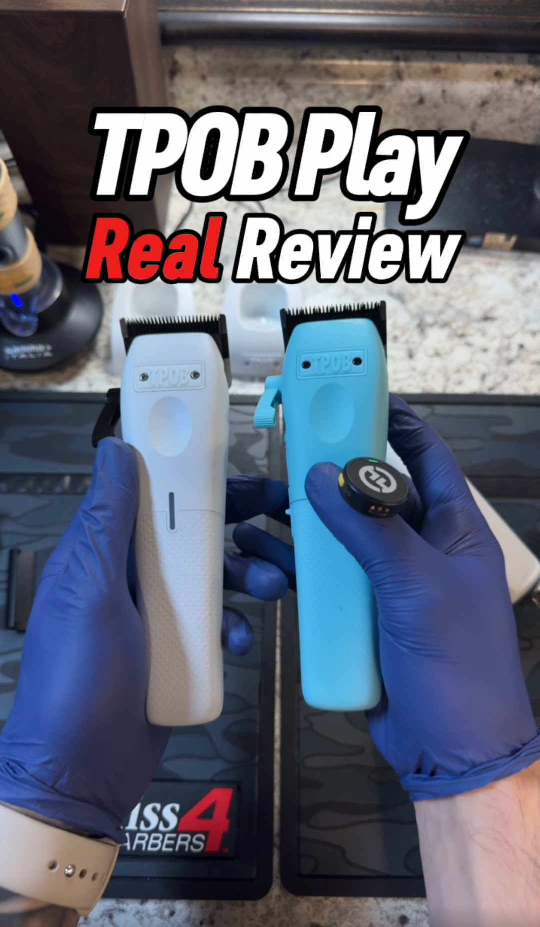 TPOB Play Real Review + NEW Bubblegum Color #fyp #barbertok #tpob #barber 