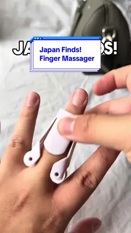 Check out this unique #japanfinds #japan #japanthings #massage #massager #fingermassager #finger #pijat 