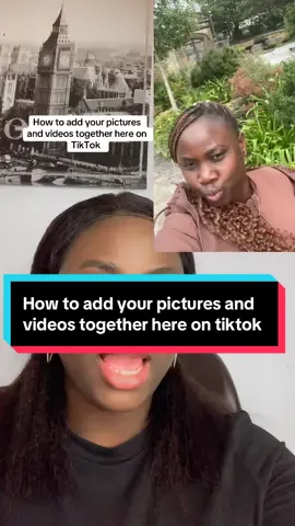 How to add your pictures and videos together here on tiktok #tiktoktutorials #tiktoktips #creatortips #newontiktok #tiktokbeginners #light4198 