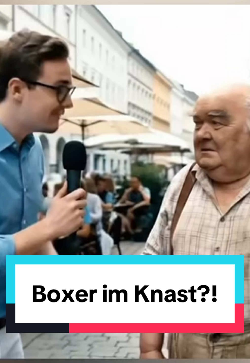 München Strasseninterview: Boxer im Knast??? #ai #viral #foryoupage #fyp #deutschememes #veo3 