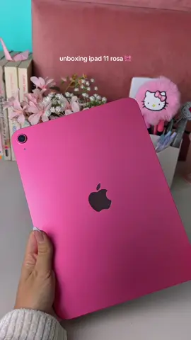 unboxing ipad 11 a16 🩷🎀🥹|| comprei no @fernando iphones 🛍️ #ipad #ipad11  #ipada16 #tablet #organizacao #ipadrosa  #CapCut 