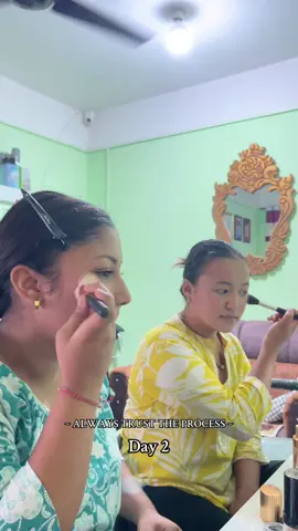 Day of learning basic makeup class❤️#rayzelmakeupstudio #makeupbyrayzel #fyp 