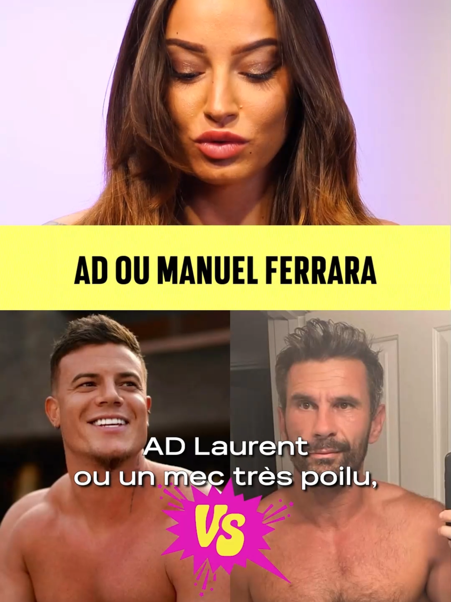 Heaven recale AD ou Manu Ferrara ? 👀 @im_heaven_lova #interview #adlaurent #matchornext #purebreak