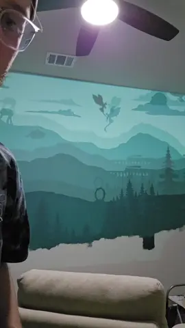 Our nursery nerd mural is done! Thank you for the love everyone! #harrypotter #starwars #startrek #lordoftherings #stargate #howtotrainyourdragon #avatarthelastairbender 