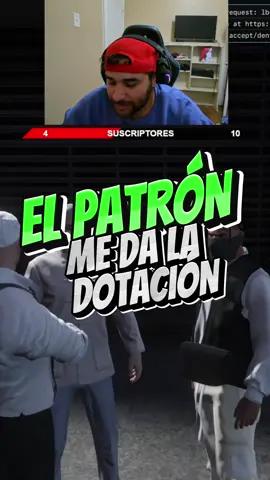 El patrón me da la dotación #gtav #gta #gta5 #roleplay 
