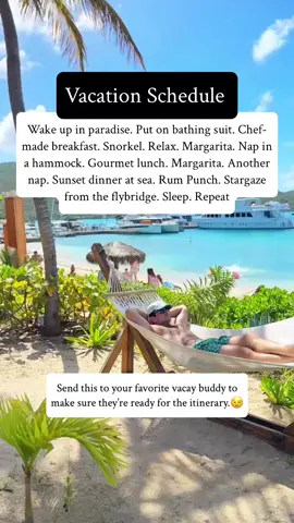 Tough day. 🌴