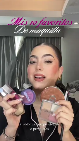 Mis 10 productos que nunca me podrían faltar! Amigas cuales son los suyos? Las leo @Saie @Diorbeauty @Natasha Denona @Kosas @makeupbymario @Fenty Beauty @L'Oréal Paris MX  #fyp #paratii #makeup #maquillaje #grwm #sephora #favoritosdemaquillaje #beauty #beautytips #arreglateconmigo 