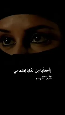 عنترة بن شداد العبسي ، من قصيدة 