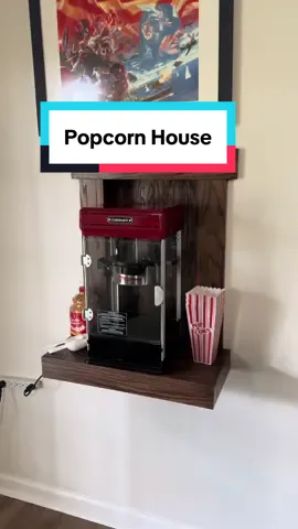 Everyone deserves a home. Even popcorn machines. #philsremodeling 