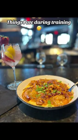 Things I ate during training!