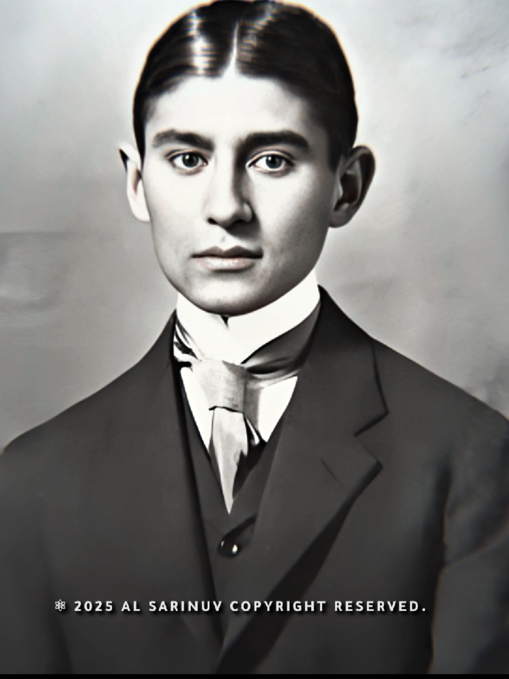 فرانز كافكا  . . . . . . . #franzkafka #kafkaedit #philosophy #edit #philosophyedit #quotes #nihilism #fouryou #فرانز_كافكا #فلاسفة 