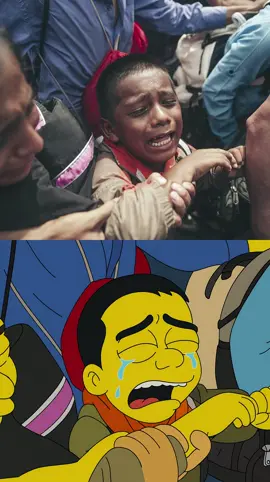 Trump congelará la cuenta de los inmigrantes #lossimpson #simpsons 