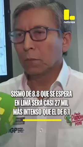 El presidente del IGP, Hernando Tavera, explicó que el sismo de 8.8 que se espera en Lima será más fuerte que el de 6.1, en este caso sería 27 mil veces más liberación de energía. #LatinaNoticias #Perú #IGP #Sismo #Terremoto #Lima #Callao 