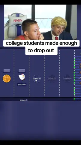 college student made enough to start a business #kickstreaming 
