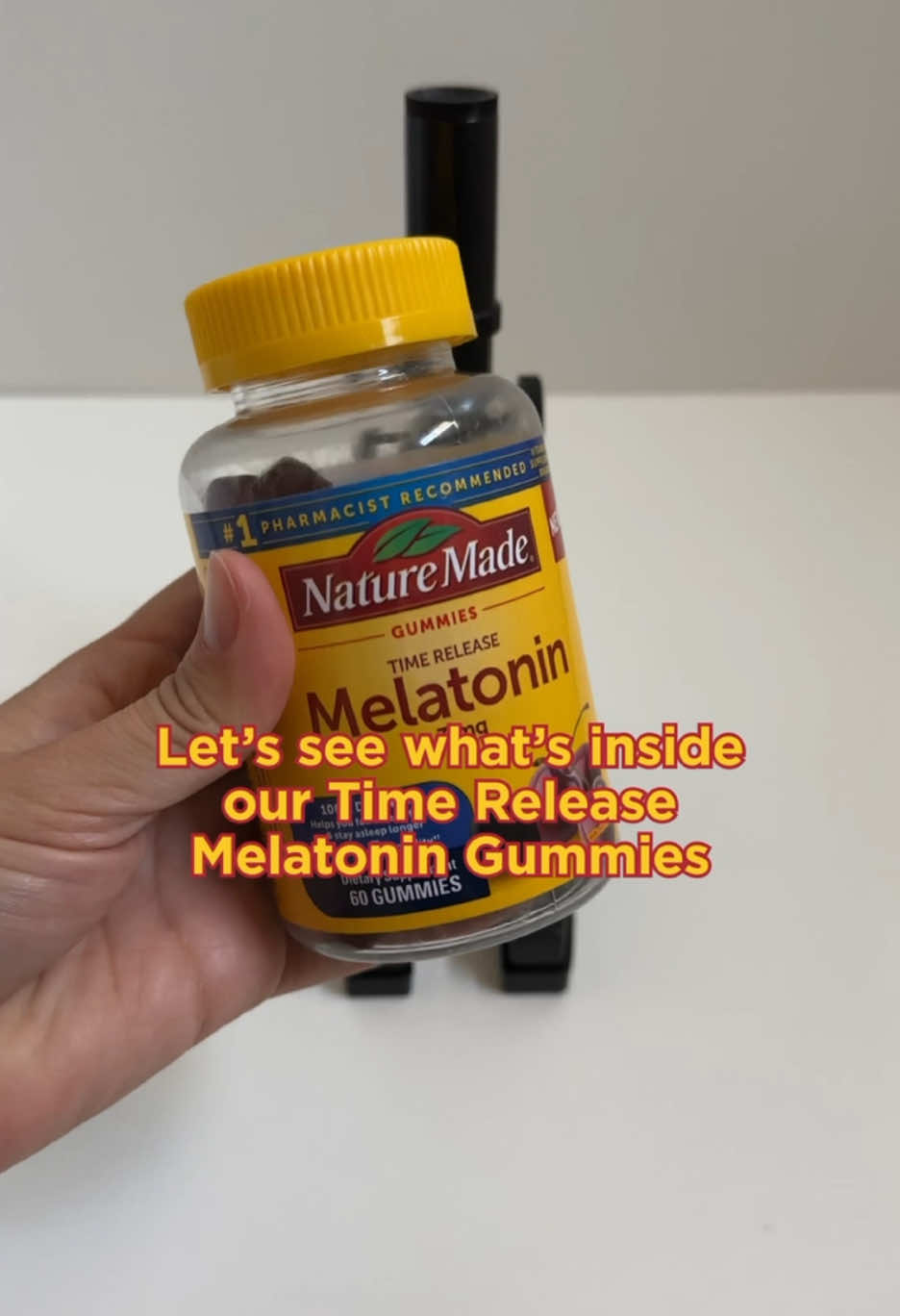 Gotcha! Inside is you falling asleep faster, sleeping longer, and getting better quality rest.†   † These statements have not been evaluated by the Food and Drug Administration. This products is not intended to diagnose, treat, cure or prevent any disease.   #vitamins #supplements #melatonin #DailyRoutine #wellness #sleeproutine #microscope 