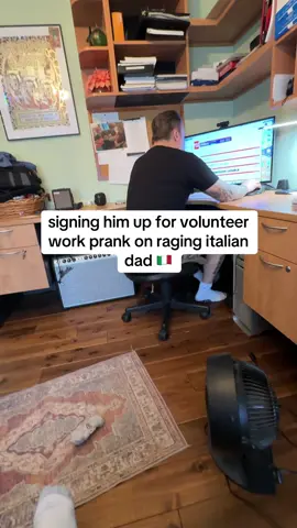 have fun with mrs. robinson pal 😂😭 #foryoupage #foryou #fyp #fypp #fy #viral #rage #funny #raging #italian #dad #fypage #theragingitalian #prank #fake #fakeaudio #fakebody #trending #trend #joke #volunteer #work #joke #trendyyy 