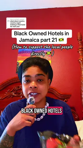 Replying to @sp01469 #greenscreenvideo Black Owned Hotels in Jamaica part 21 🇯🇲 How to support the local people directly⁉️ #jamaicanhotels #vacationtips #jamaica #traveltipsandtricks #negriljamaica 