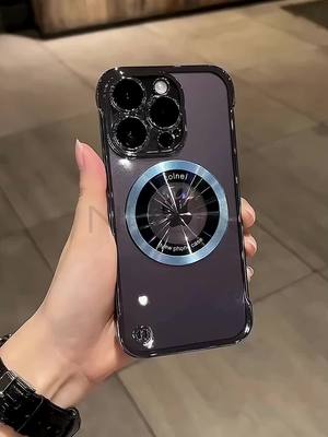 Capa Case Capinha Transparente Sem Borda Magsafe Para iPhone