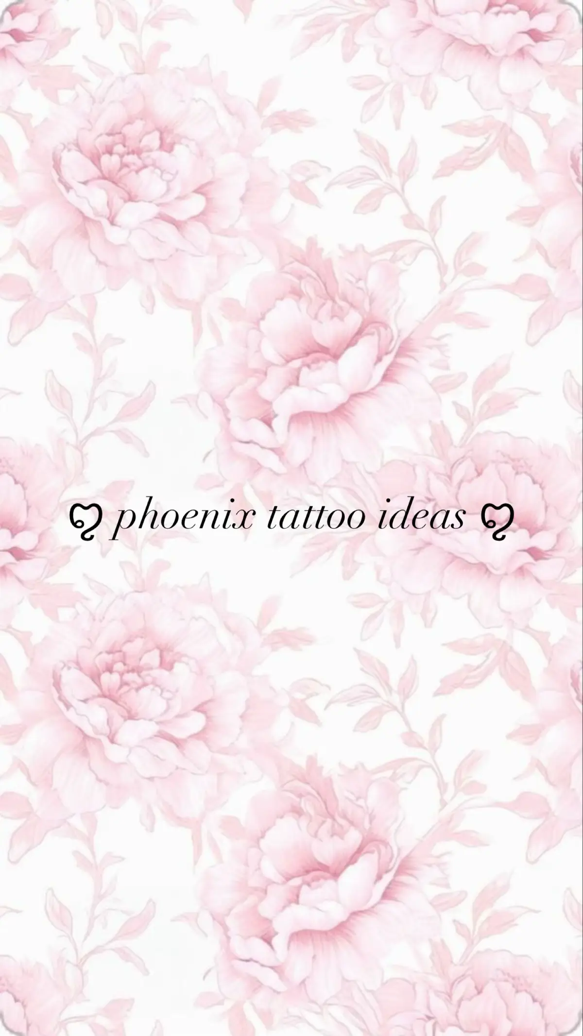 phoenix tattoo ideas <3 #foryoupage #tattoodesignerlou #tattoodesigns #trend #typ #stencils #stencilsbylou #followforfollow