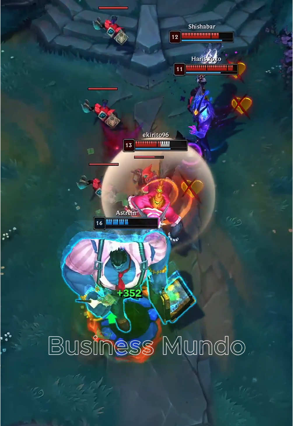 Mundo goes where he pleases #leagueoflegends #gaming #drmundo 