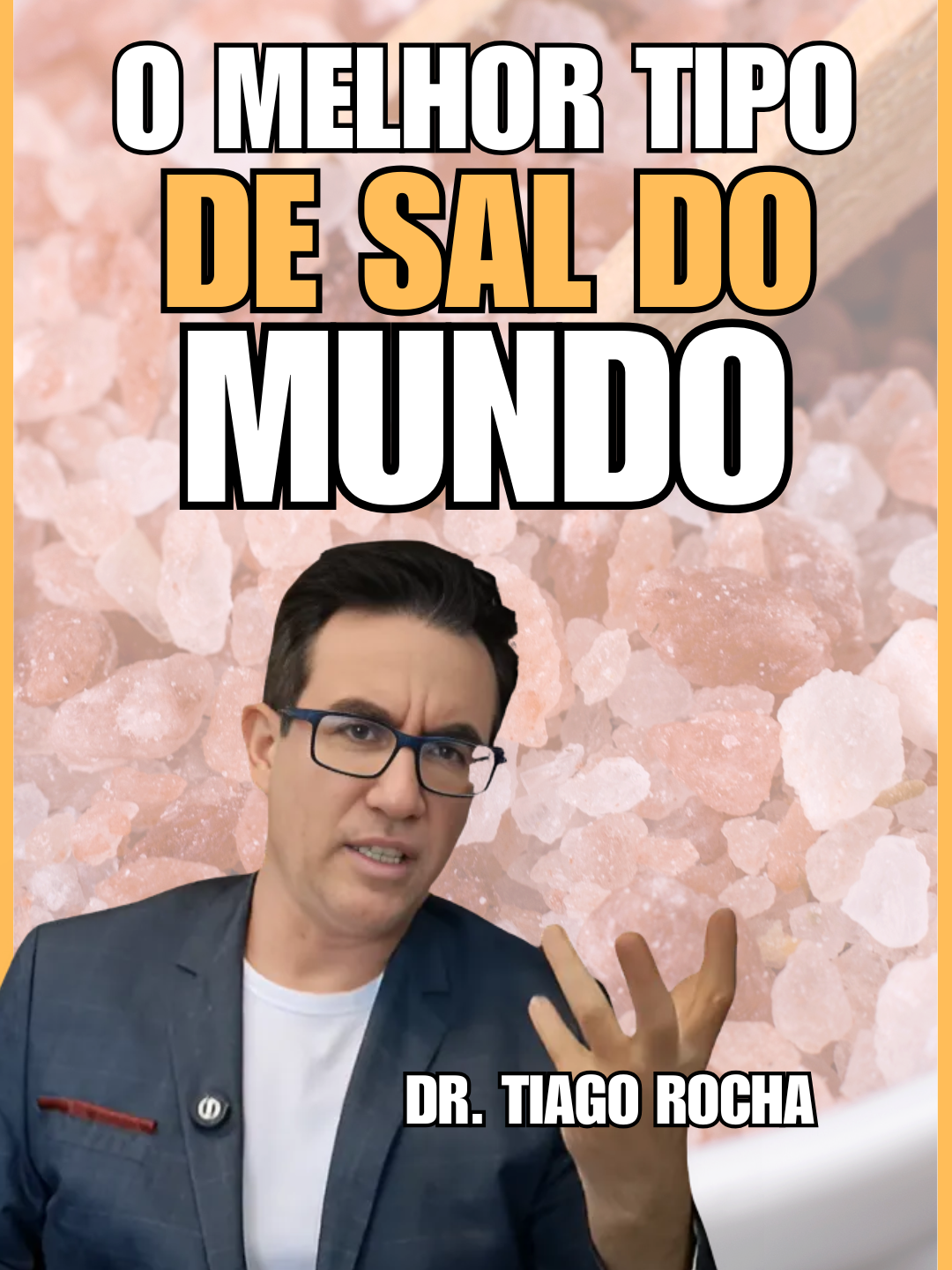 O MELHOR TIPO DE SAL DO MUNDO. Dr. Tiago Rocha #sal #grosso #salgrosso #himalaia #dieta #mossoro #dr #salinas