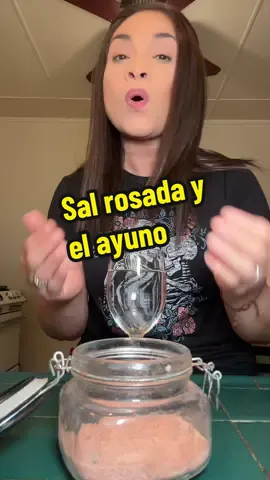 Tomala a cualquier hora si no practicas el ayuno itermitente #sal #himalaya #hidratacion #medecinanatural 