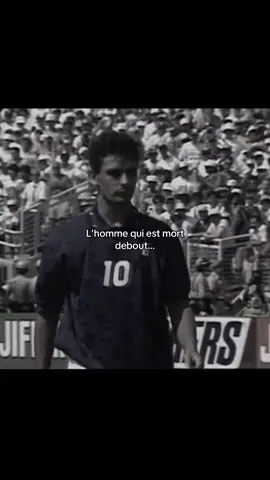 L’homme qui est mort debout #foot #fyp #footballtiktok #citation #baggio #1994 #worldcup 