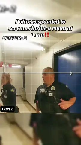 Police responded to screams inside a room at 1 am‼️  #bodycam #foryoupage #bodycamcops 