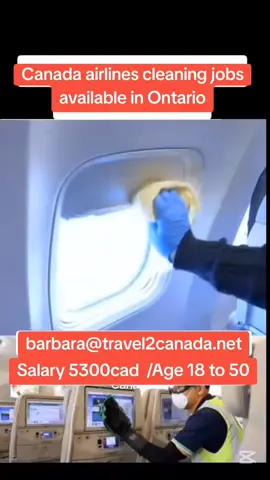 Airplane Cleaning jobs available in Canada. send your cv to apply. #jobs, #career, #jobsearch, #hiring, #employment, #jobseekers, #corporatelife, #recruitment, #jobopportunity, #nowhiring  