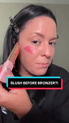 BLUSH BEFORE BRONZER?! I am SHOOK! @Scortezz Beauty you are a GENIUS! #blushhack #makeuphacks #blushtechnique #blushtutorial #makeuptutorial #blushtrend #makeuptrend #makeuptips #makeuptipsandtricks #beautyhacks 